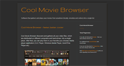 Desktop Screenshot of coolmoviebrowser.blogspot.com