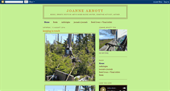 Desktop Screenshot of joannearnott.blogspot.com