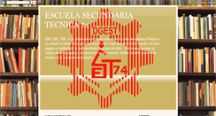 Desktop Screenshot of escsectec74.blogspot.com