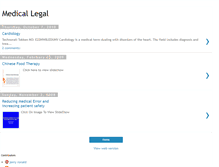 Tablet Screenshot of medicallegalslides.blogspot.com