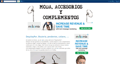 Desktop Screenshot of modaaccesoriosycomplementos.blogspot.com