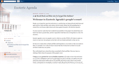 Desktop Screenshot of exotericagenda.blogspot.com