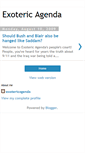 Mobile Screenshot of exotericagenda.blogspot.com