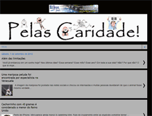 Tablet Screenshot of pelascaridade.blogspot.com