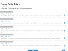 Tablet Screenshot of funnydailyjokes.blogspot.com