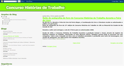 Desktop Screenshot of concursohistoriasdetrabalho.blogspot.com