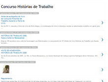 Tablet Screenshot of concursohistoriasdetrabalho.blogspot.com