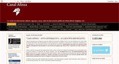 Desktop Screenshot of canalafinsa.blogspot.com