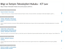 Tablet Screenshot of bilgitoplumuhukuku.blogspot.com