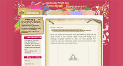 Desktop Screenshot of kunterbunte-diaetenwelt.blogspot.com