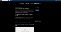 Desktop Screenshot of level3midterm.blogspot.com