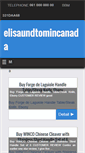 Mobile Screenshot of elisaundtomincanada.blogspot.com