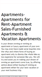 Mobile Screenshot of apartmentrentalsales.blogspot.com