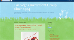 Desktop Screenshot of lasvegasforeclosureinvestor.blogspot.com