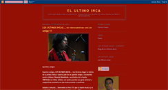 Desktop Screenshot of elultimoinca.blogspot.com