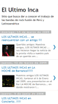 Mobile Screenshot of elultimoinca.blogspot.com
