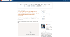 Desktop Screenshot of grzegorzmiecugow.blogspot.com