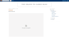 Desktop Screenshot of drawntogamez.blogspot.com