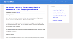 Desktop Screenshot of golden7stars.blogspot.com