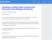 Tablet Screenshot of golden7stars.blogspot.com