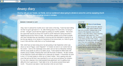 Desktop Screenshot of deweydiary.blogspot.com