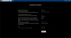 Desktop Screenshot of pimpmyshoes.blogspot.com