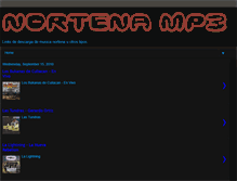 Tablet Screenshot of nortena-mp3.blogspot.com