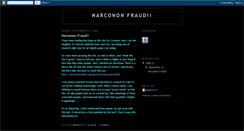 Desktop Screenshot of narcononfraud.blogspot.com