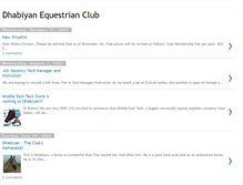 Tablet Screenshot of dhabiyanequestrianclub.blogspot.com