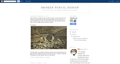 Desktop Screenshot of brokenpencildesign.blogspot.com