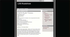 Desktop Screenshot of mormonroadshow.blogspot.com