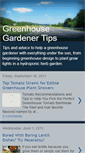 Mobile Screenshot of greenhousegardenertips.blogspot.com