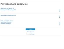 Tablet Screenshot of landscapeinalbuquerque.blogspot.com