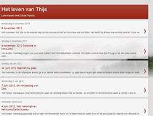 Tablet Screenshot of hetlevenvanthijs.blogspot.com