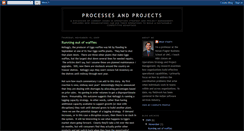 Desktop Screenshot of processesandprojects.blogspot.com