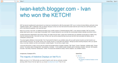 Desktop Screenshot of iwan-ketch.blogspot.com