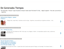 Tablet Screenshot of degeneradostiempos.blogspot.com