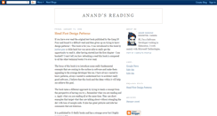 Desktop Screenshot of anandreading.blogspot.com