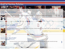 Tablet Screenshot of joshshockeyarticles.blogspot.com