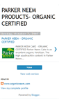 Mobile Screenshot of parker-neem.blogspot.com