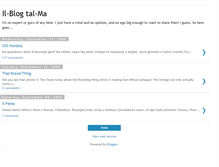 Tablet Screenshot of il-blogtal-ma.blogspot.com