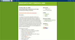 Desktop Screenshot of beachboysparty.blogspot.com