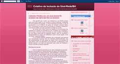 Desktop Screenshot of coletivodeinclusao.blogspot.com