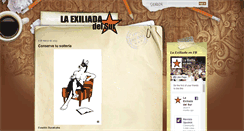 Desktop Screenshot of laexiliada-delsur.blogspot.com