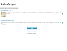 Tablet Screenshot of andreadesigns.blogspot.com