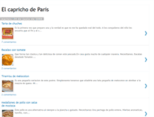 Tablet Screenshot of elcaprichodeparis.blogspot.com