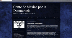 Desktop Screenshot of gentedemexico.blogspot.com