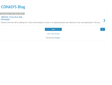 Tablet Screenshot of conasys-hip.blogspot.com