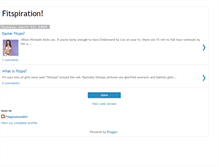 Tablet Screenshot of fitspiration.blogspot.com