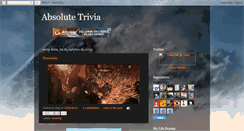 Desktop Screenshot of absolutetrivia.blogspot.com